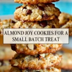 Almond Joy Cookies for a Small Batch Treat - Pin 1