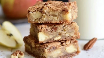 Apple Brownies - 1