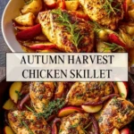 Autumn Harvest Chicken Skillet - Pin 1