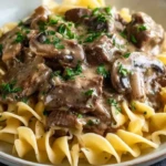 Beef Stroganoff