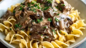 Beef Stroganoff