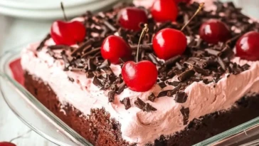 Bubbly Bold Cherry Chocolate Cake with a Secret Twist - 1