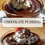 Chocolate Pudding - Pin 1