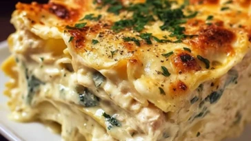 Creamy Chicken Lasagna Recipe - 1