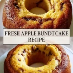 Fresh Apple Bundt Cake Recipe - Pin 1