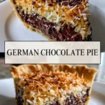 German Chocolate Pie - Pin 1