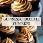 Guinness Chocolate Cupcakes - Pin 1