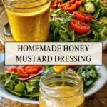 Homemade Honey Mustard Dressing - Pin 1