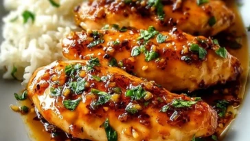Honey Garlic Chicken Breasts