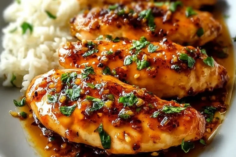 Honey Garlic Chicken Breasts