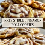 Irresistible Cinnamon Roll Cookies - Pin 1