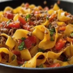 Italian Drunken Noodles Recipe