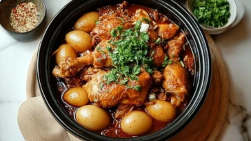 Jjimdak Korean Braised Chicken - 1