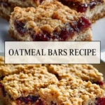 Oatmeal Bars Recipe - Pin 1