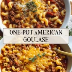One-Pot American Goulash - Pin 1