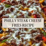 Philly Steak Cheese Fries Recipe - Pin 1
