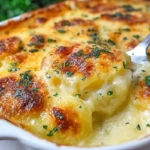 Scalloped Potatoes with Three Cheeses