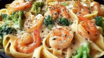 Shrimp Broccoli Alfredo Recipe