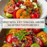 Sweet Bites, Juicy Tomatoes, and the Salad That Tastes Like July - Pin 1