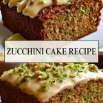 Zucchini Cake Recipe - Pin 1