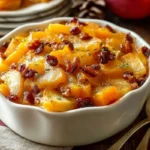 Autumn Butternut Squash Apple Bake