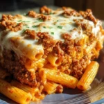 Baked Ziti with Meat Sauce