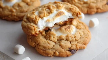 Costco Marshmallow Crispy Cookies