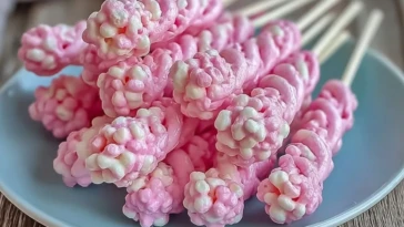 Cotton Candy Rice Krispies Twists