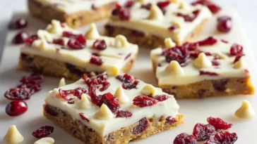Cranberry Bliss Bars