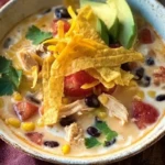 Creamy Chicken Taco Soup