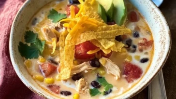 Creamy Chicken Taco Soup