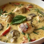 Creamy Dairy Free Marry Me Chicken Soup