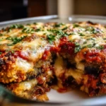 Crispy Baked Eggplant Parmesan
