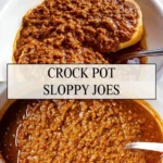 Crock Pot Sloppy Joes - Pin 1