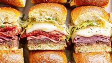 Easy Italian Sliders