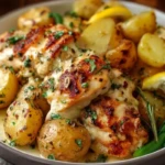 Garlic Parmesan Chicken and Potatoes