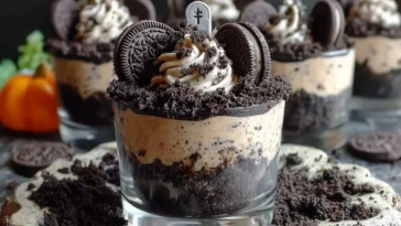 Graveyard Dirt Cake Cups