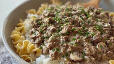 Ground Beef Stroganoff - 1