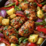 Hawaiian Chicken Sheet Pan