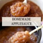 Homemade Applesauce - Pin 1