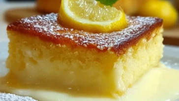 Lemon Custard Cake