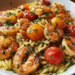 One Pot Marry Me Shrimp and Orzo Pasta