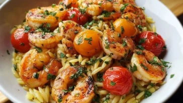 One Pot Marry Me Shrimp and Orzo Pasta