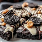 Oreo Fudge Brownie Pizza
