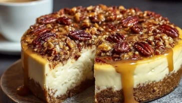 Pecan Pie Cheesecake - 1