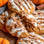 Pumpkin Coffee Cake Cookies