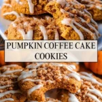 Pumpkin Coffee Cake Cookies - Pin 1