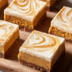 Pumpkin Spice Cheesecake Bars