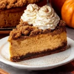 Pumpkin Streusel Cheesecake