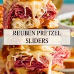 Reuben Pretzel Sliders - Pin 1